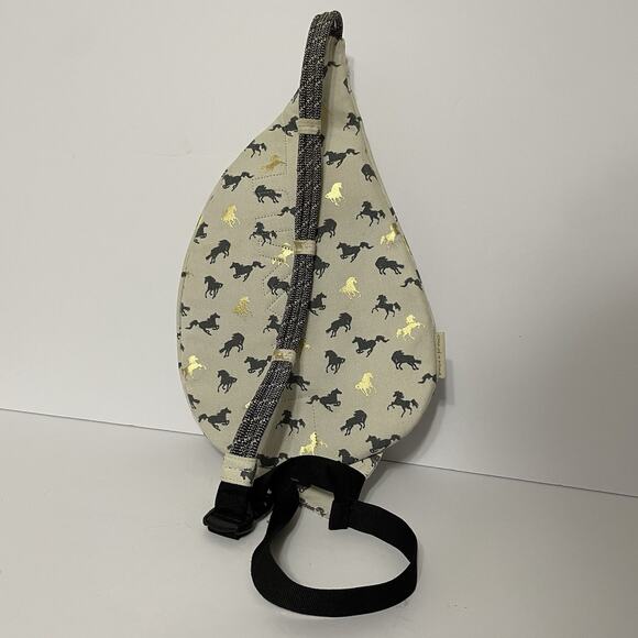Kavu Rope Bag Wild Horses One Of A Kind Edition Retired Pattern READ Description - Picture 10 of 11